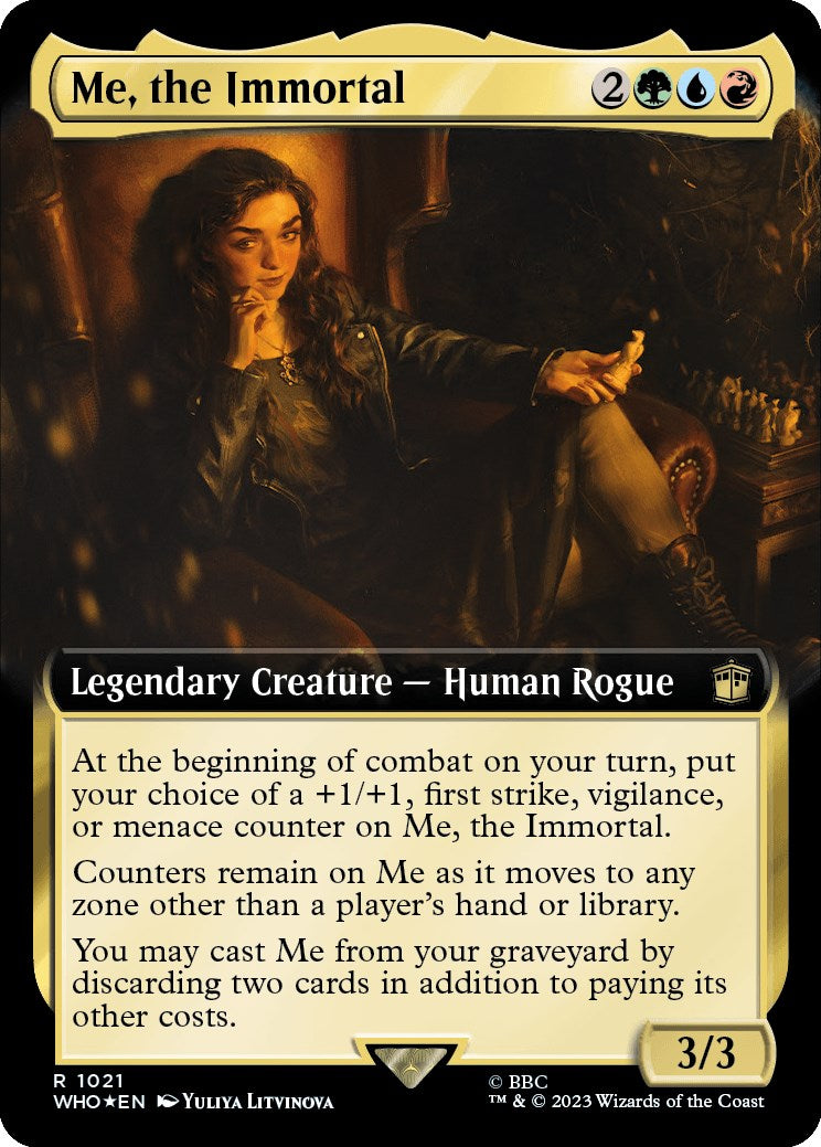 Me, the Immortal (Extended Art) (Surge Foil) [WHO - 1021]