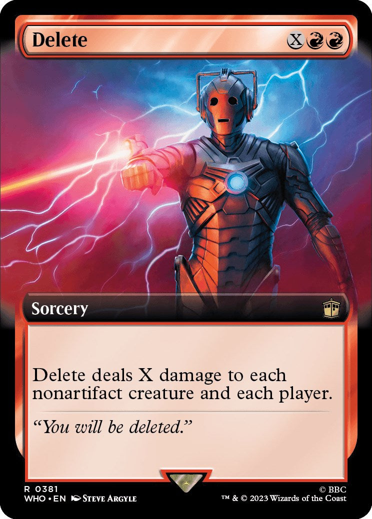 Delete (Extended Art) [WHO - 381]