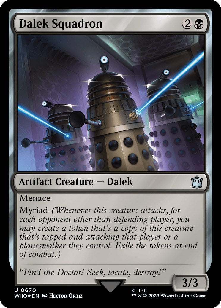 Dalek Squadron (Surge Foil) [WHO - 670]