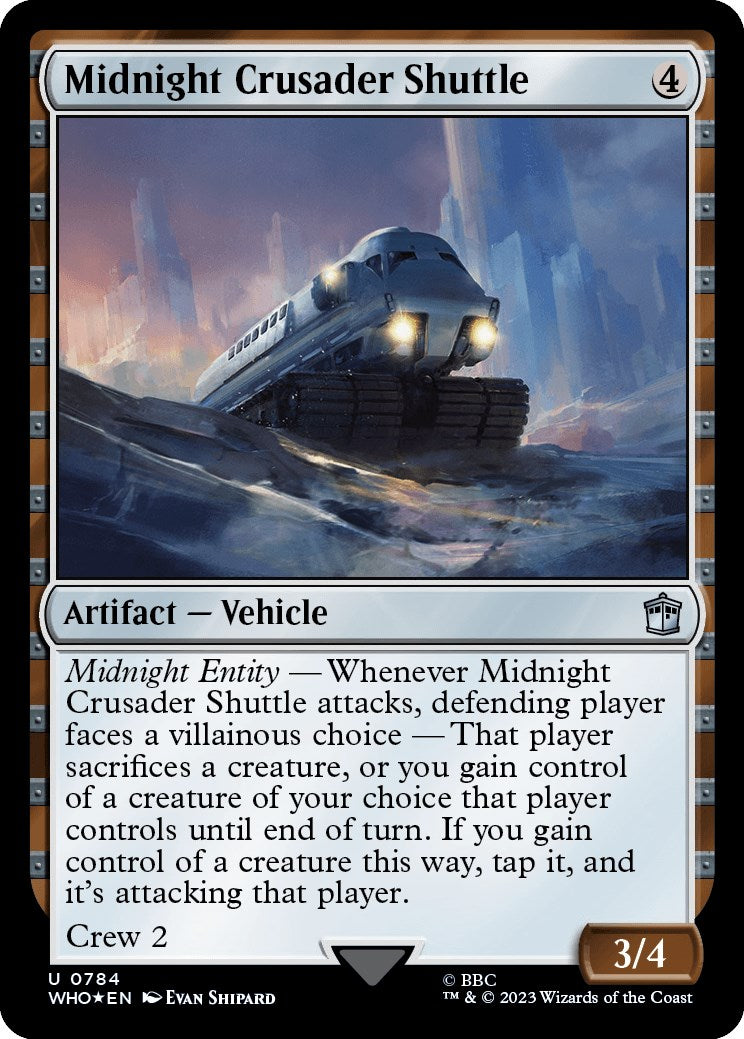 Midnight Crusader Shuttle (Surge Foil) [WHO - 784]
