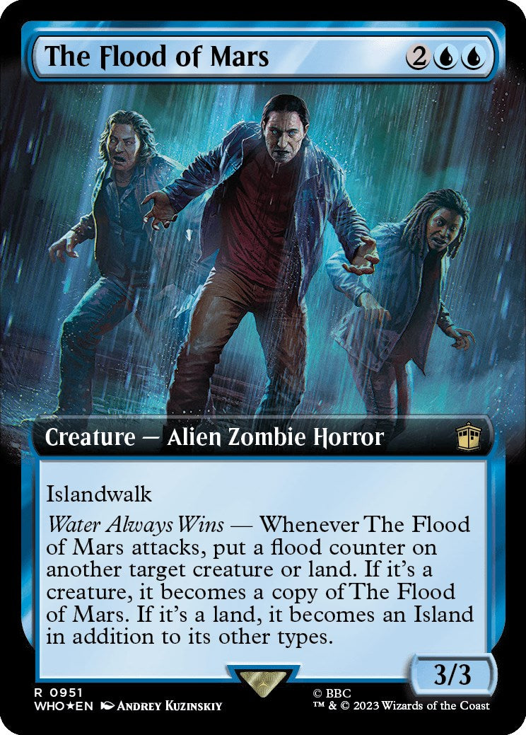 The Flood of Mars (Extended Art) (Surge Foil) [WHO - 951]