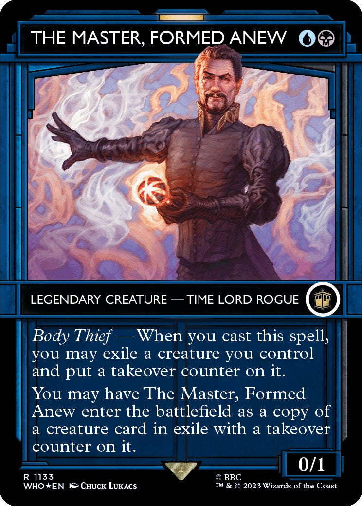 The Master, Formed Anew (Showcase) (Surge Foil) [WHO - 1133]