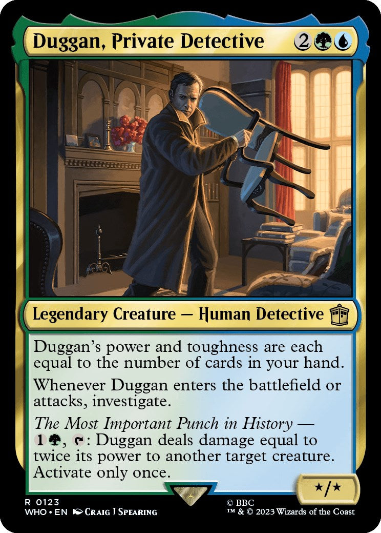 Duggan, Private Detective [WHO - 123]