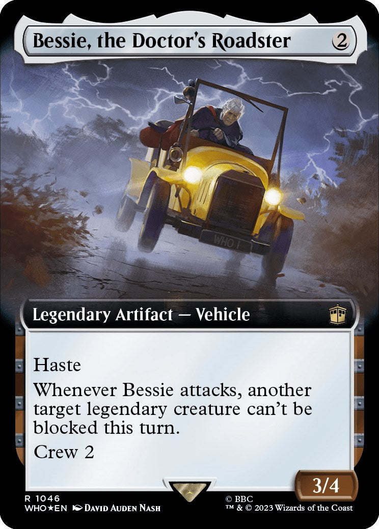 Bessie, the Doctor's Roadster (Extended Art) (Surge Foil)