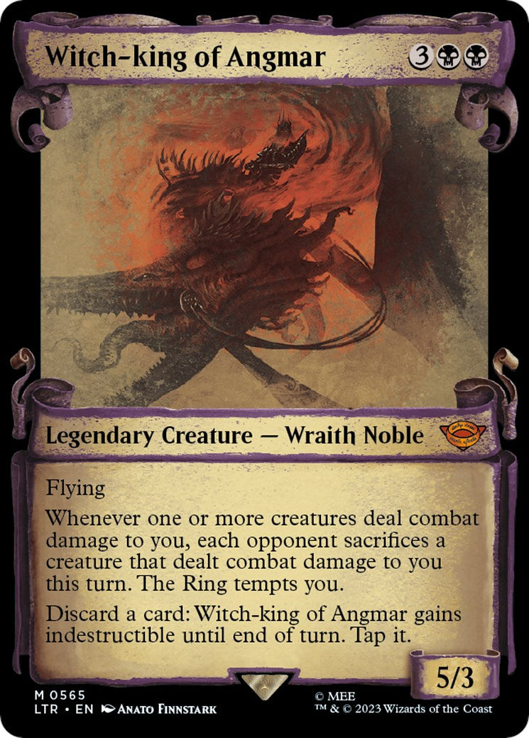Witch-king of Angmar (Showcase Scrolls) [LTR - 565]