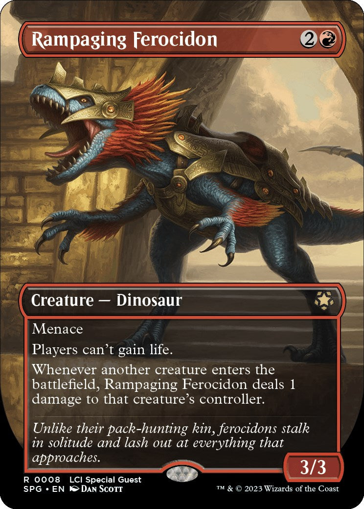 Rampaging Ferocidon (Borderless) [SPG - 8]