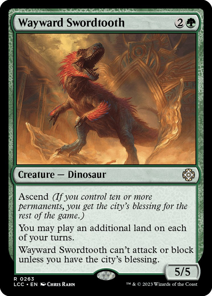Wayward Swordtooth [LCC - 263]