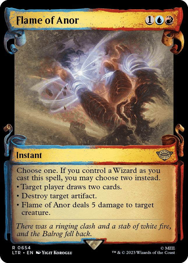 Flame of Anor (Showcase Scrolls) [LTR - 654]