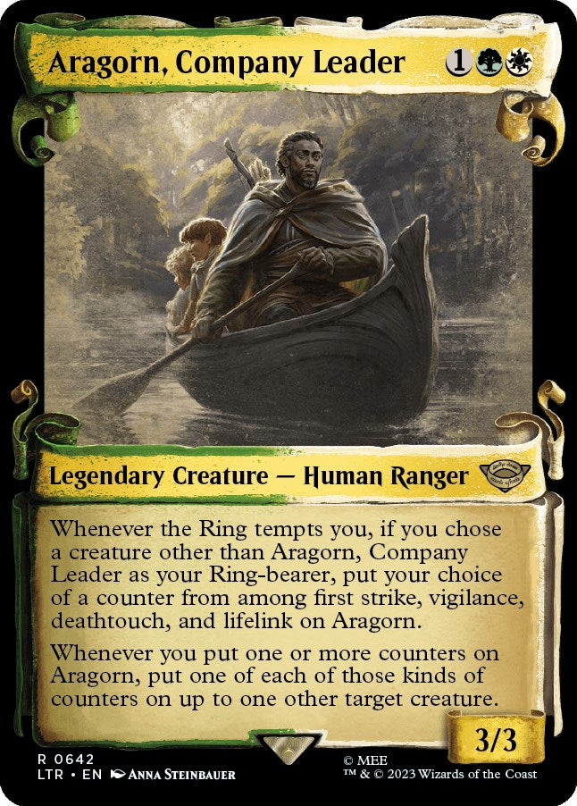 Aragorn, Company Leader (Showcase Scrolls) [LTR - 642]