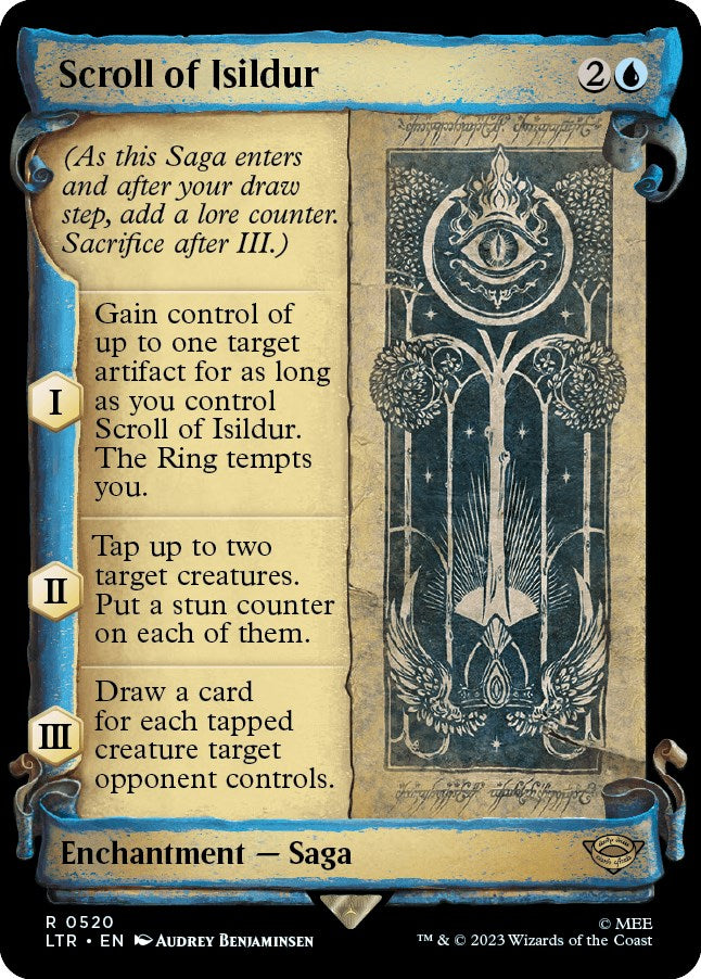 Scroll of Isildur (Showcase Scrolls) [LTR - 520]