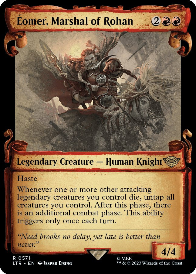 Eomer, Marshal of Rohan (Showcase Scrolls) [LTR - 571]