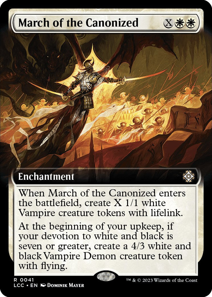 March of the Canonized (Extended Art) [LCC - 41]