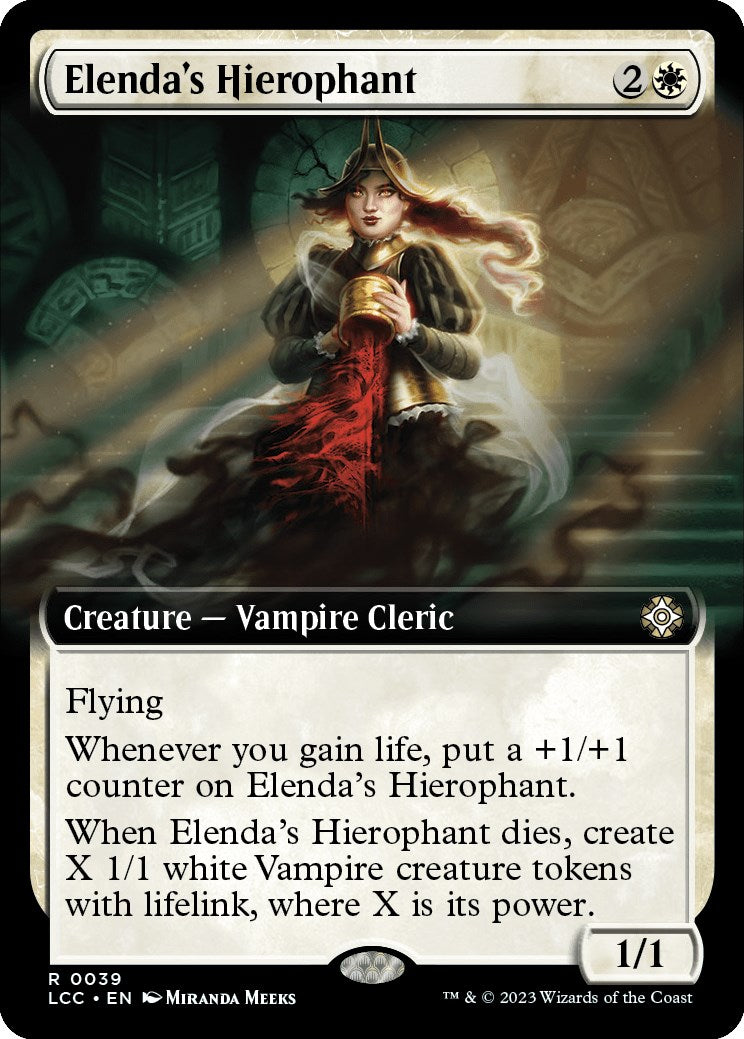 Elenda's Hierophant (Extended Art) [LCC - 39]
