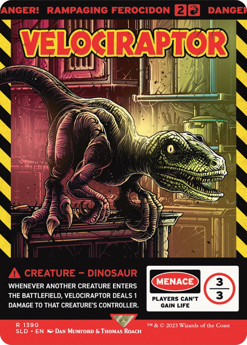 Velociraptor - Rampaging Ferocidon [SLD - 1390]