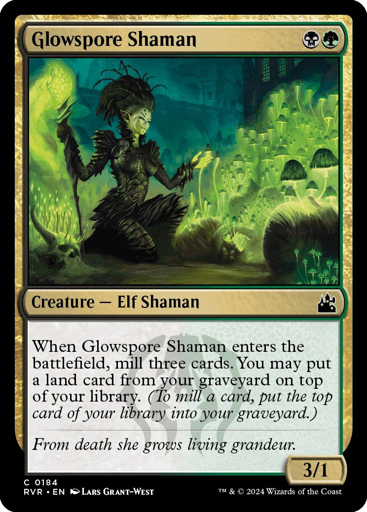 Glowspore Shaman [RVR - 184]