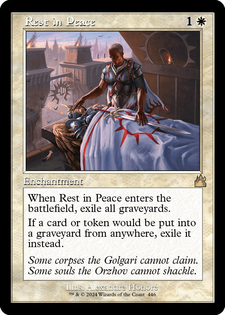 Rest in Peace (Retro Frame) [RVR - 446]