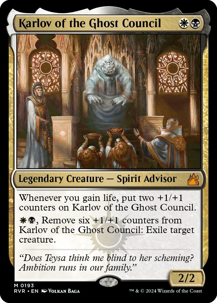 Karlov of the Ghost Council [RVR - 193]