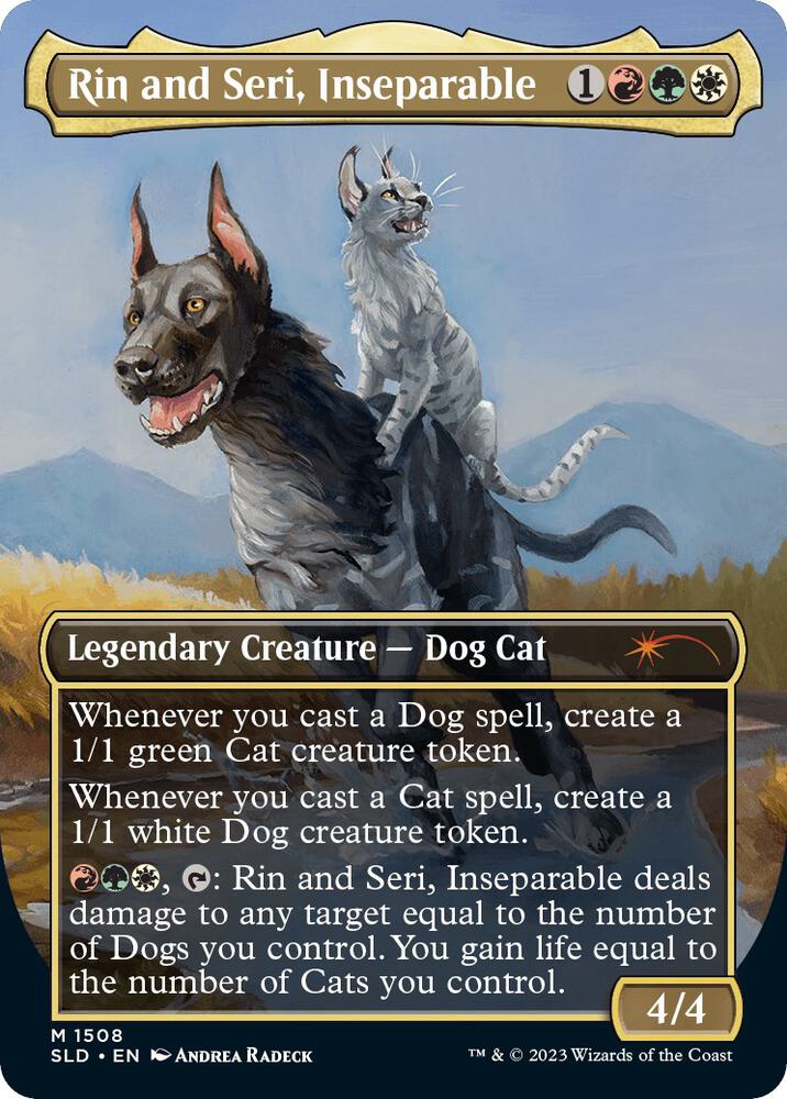 Rin and Seri, Inseparable (1508) (Back)