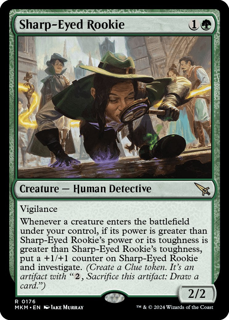 Sharp-Eyed Rookie [MKM - 176]