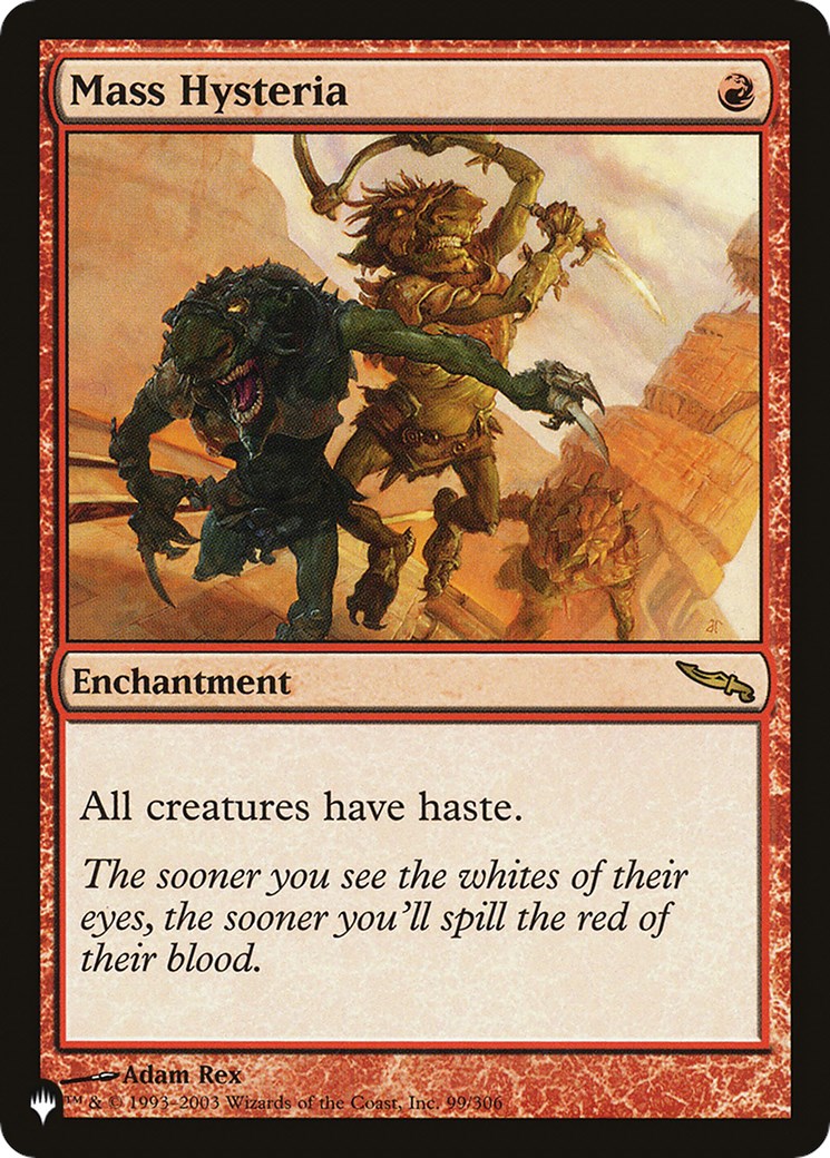Mass Hysteria [LIST - 99/306]