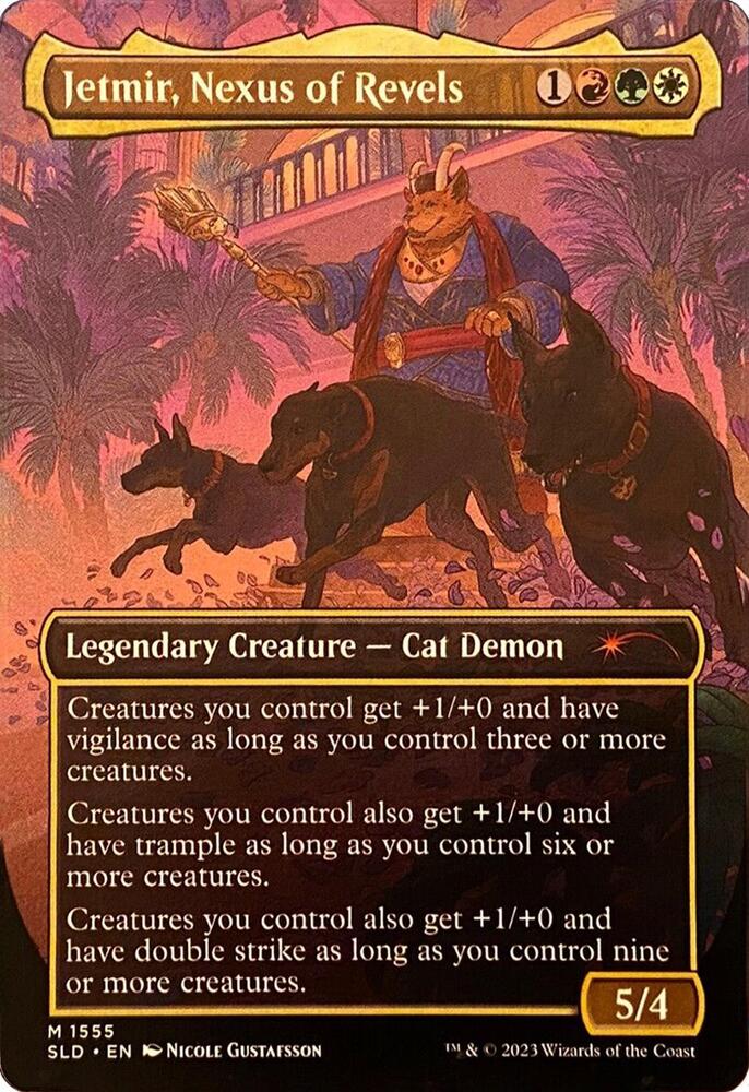 Jetmir, Nexus of Revels (Display Commander) - Thick Stock (Back)