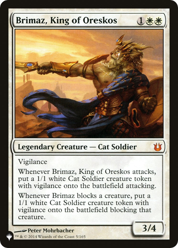 Brimaz, King of Oreskos [LIST - 5/165]