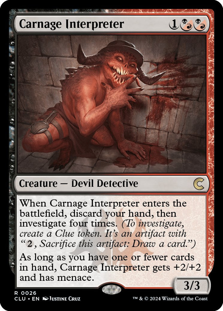 Carnage Interpreter [CLU - 26]