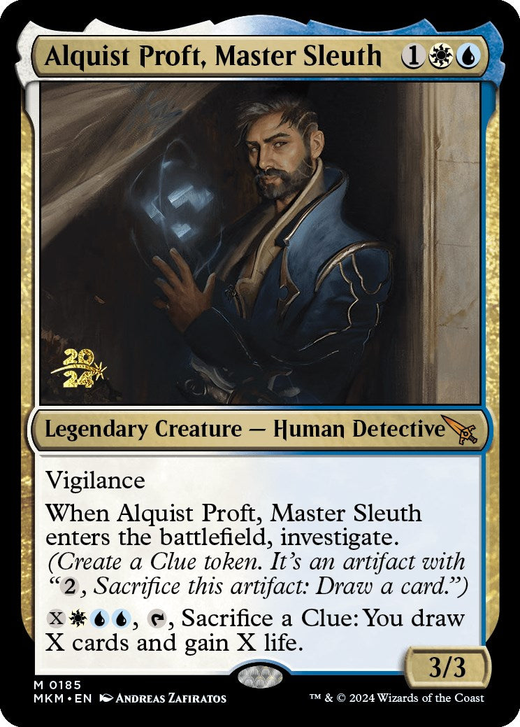 Alquist Proft, Master Sleuth [PRE - 185]