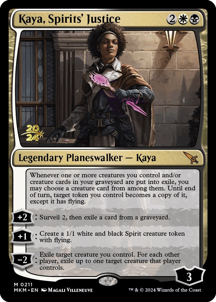 Kaya, Spirits' Justice [PRE - 211]