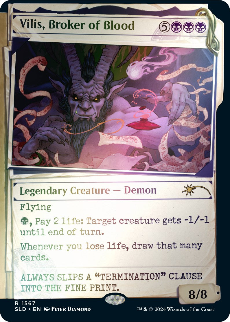 Vilis, Broker of Blood (Rainbow Foil) [SLD - 1567]