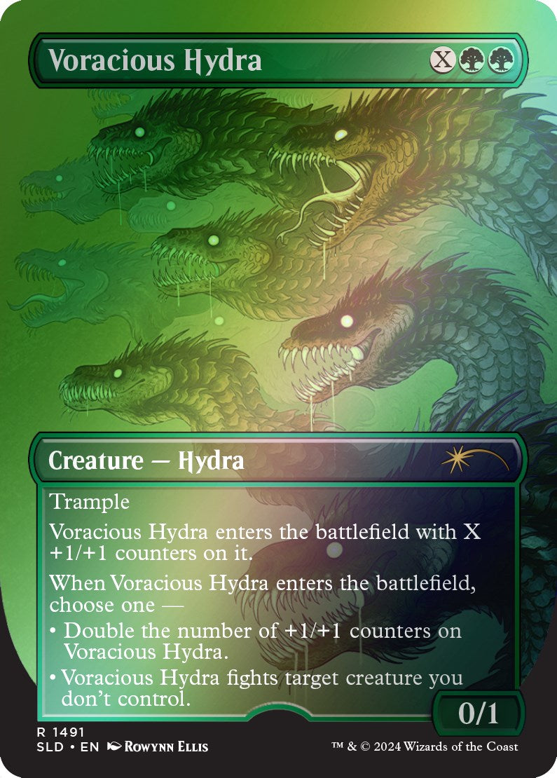 Voracious Hydra (Rainbow Foil) [SLD - 1491]