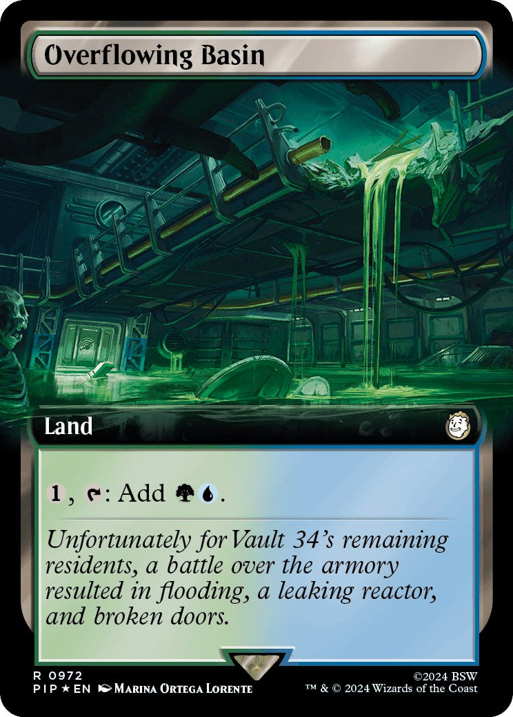 Overflowing Basin (Extended Art) (Surge Foil) [PIP - 972]