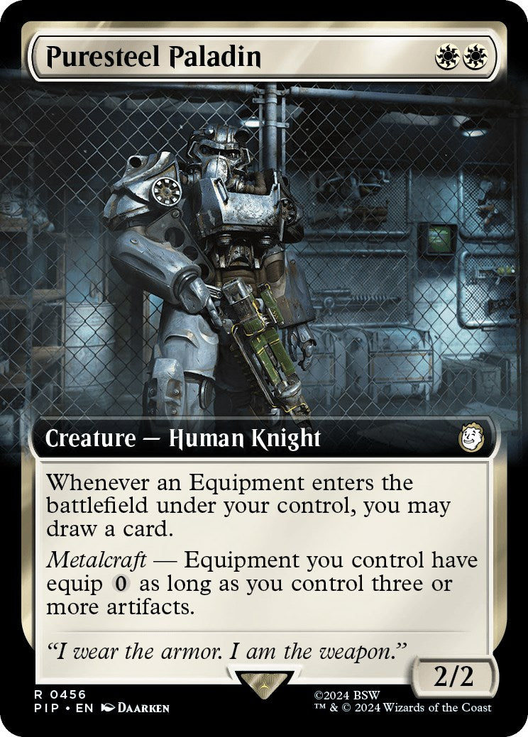 Puresteel Paladin (Extended Art) [PIP - 456]