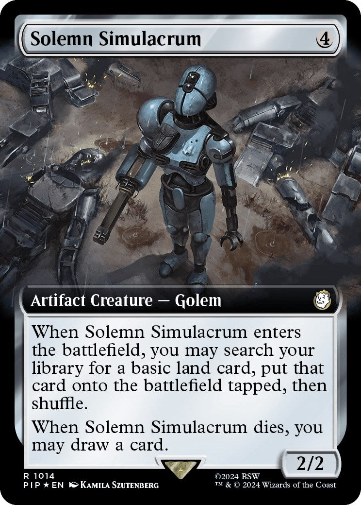 Solemn Simulacrum (Extended Art) (Surge Foil)