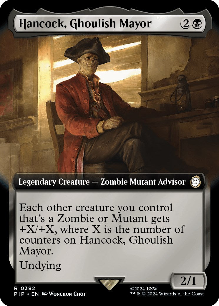Hancock, Ghoulish Mayor (Extended Art) [PIP - 382]