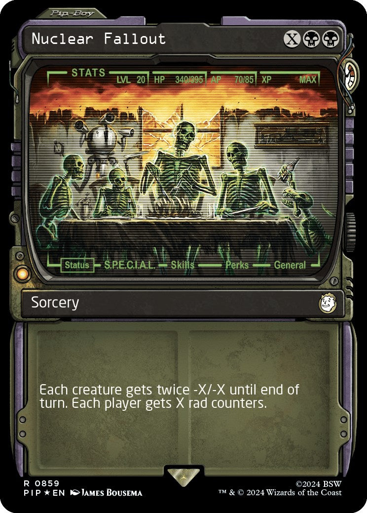 Nuclear Fallout (Showcase) (Surge Foil) [PIP - 859]