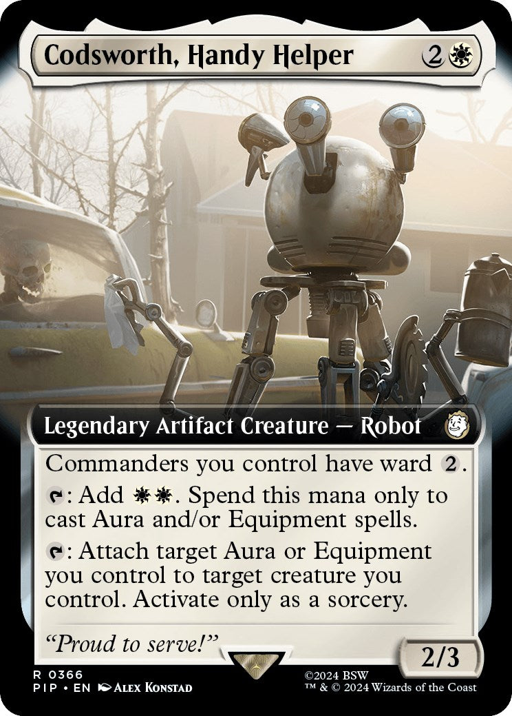 Codsworth, Handy Helper (Extended Art) [PIP - 366]