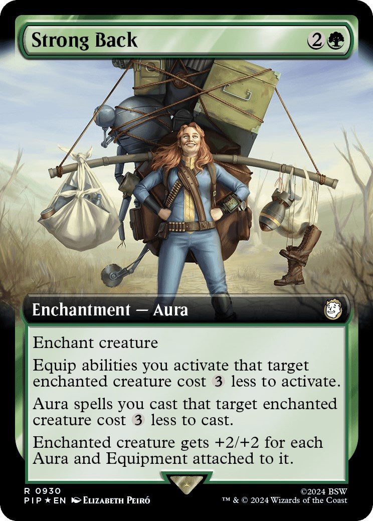 Strong Back (Extended Art) (Surge Foil) [PIP - 930]