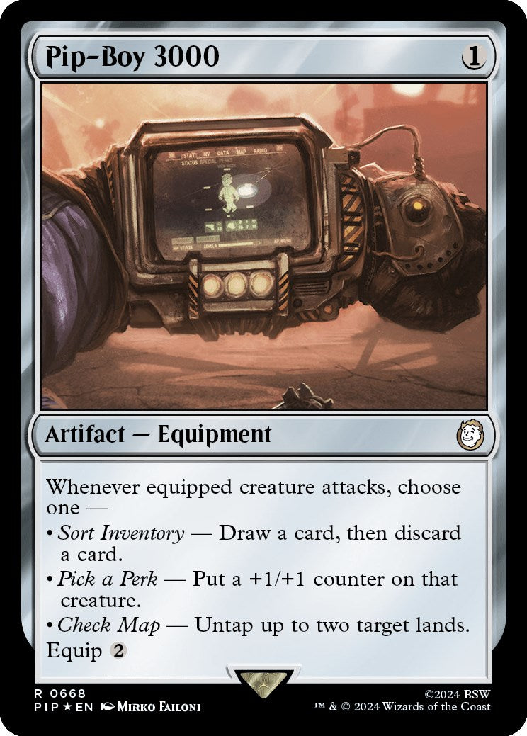 Pip-Boy 3000 (Surge Foil) [PIP - 668]