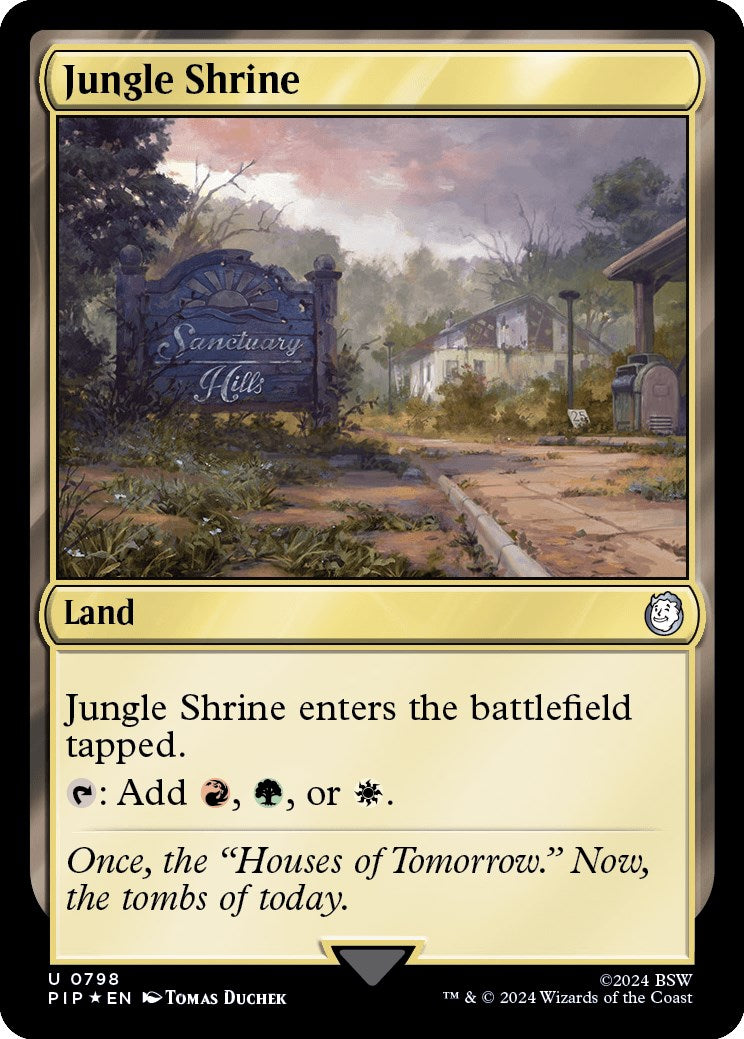 Jungle Shrine (Surge Foil) [PIP - 798]