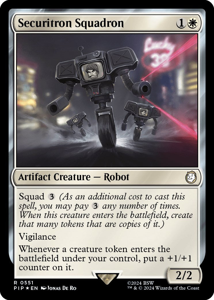 Securitron Squadron (Surge Foil) [PIP - 551]