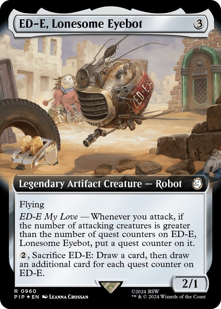 ED-E, Lonesome Eyebot (Extended Art) (Surge Foil)