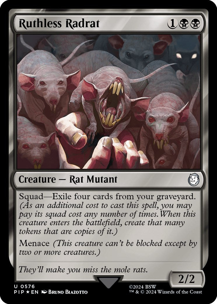 Ruthless Radrat (Surge Foil) [PIP - 576]