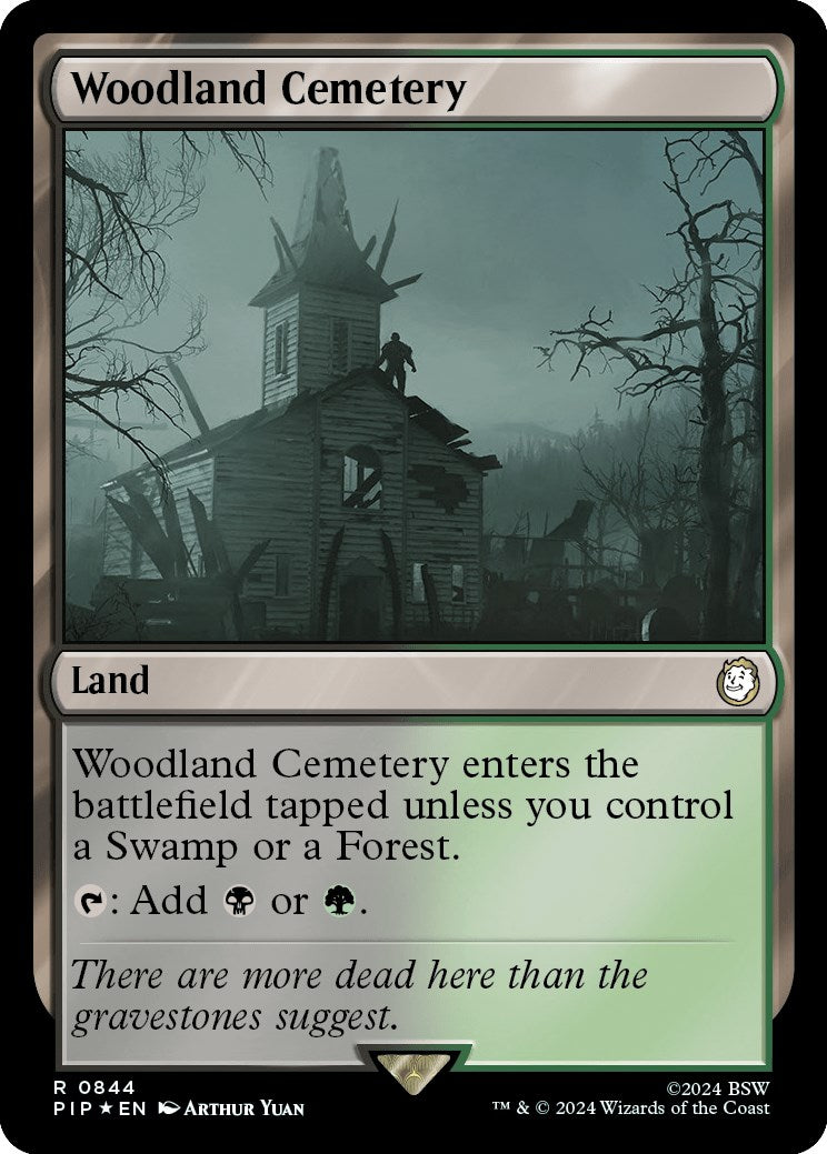 Woodland Cemetery (Surge Foil) [PIP - 844]