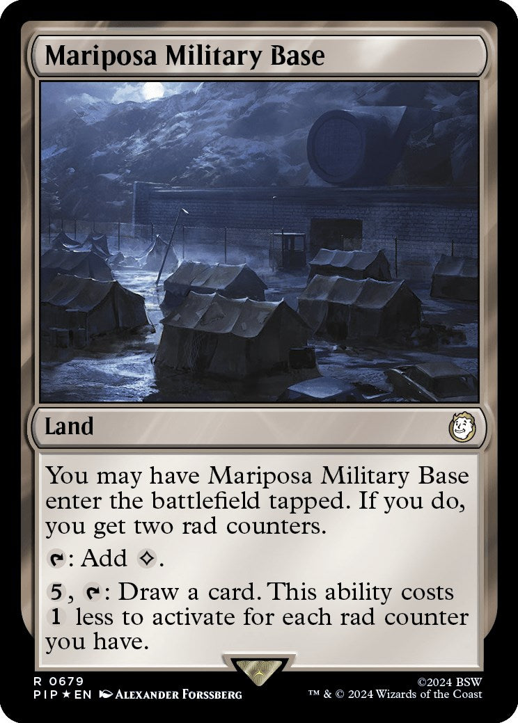 Mariposa Military Base (Surge Foil) [PIP - 679]