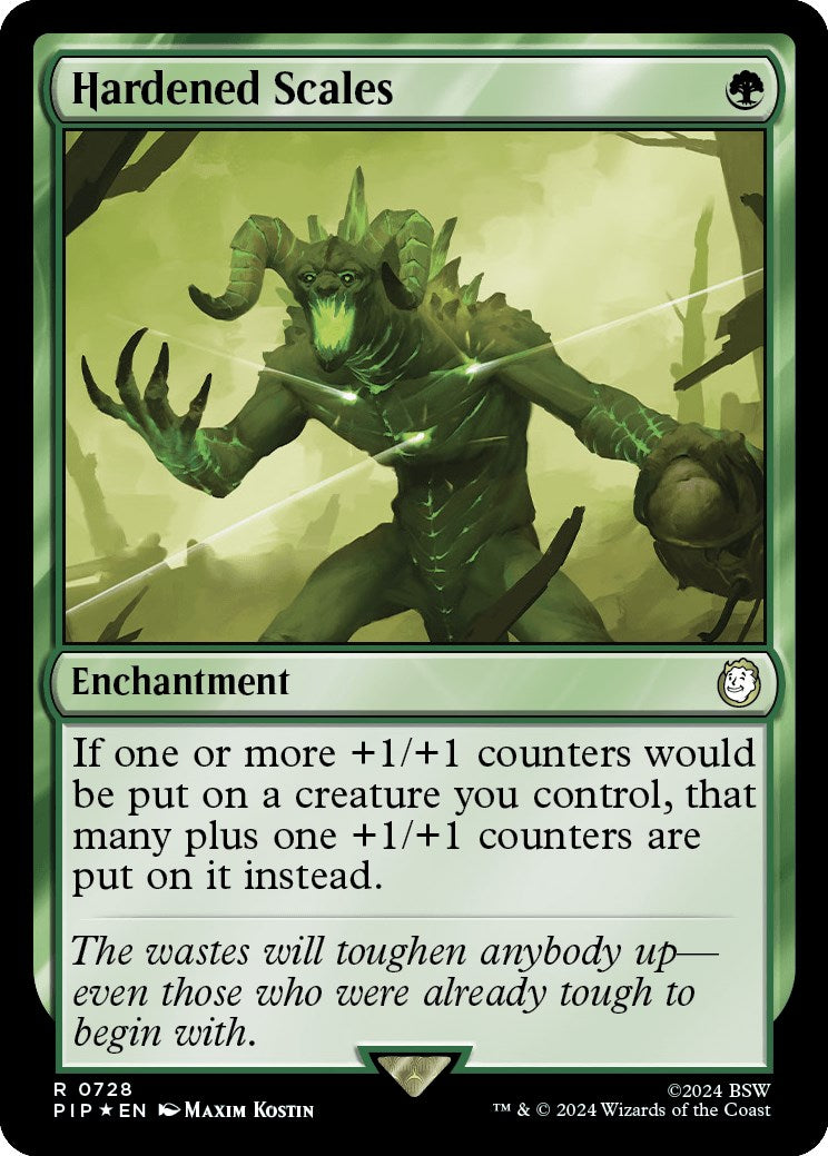 Hardened Scales (Surge Foil) [PIP - 728]