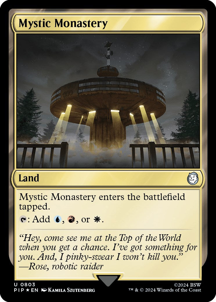 Mystic Monastery (Surge Foil) [PIP - 803]