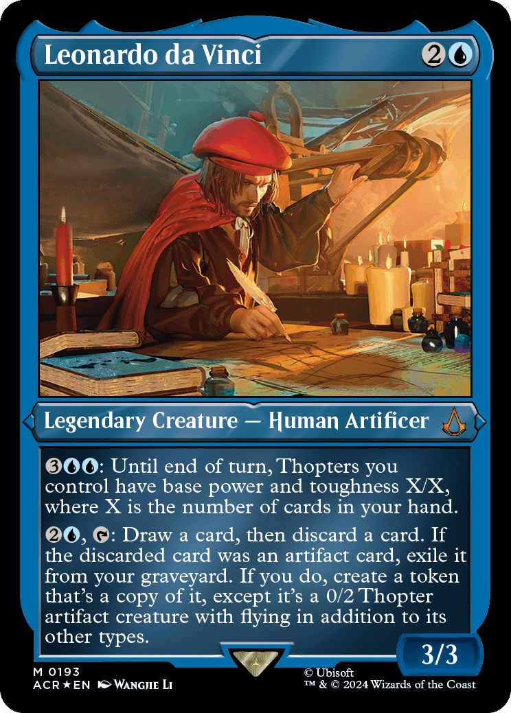 Leonardo da Vinci (Foil Etched) [ACR - 193]