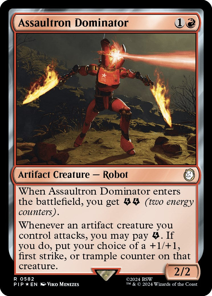 Assaultron Dominator (Surge Foil)