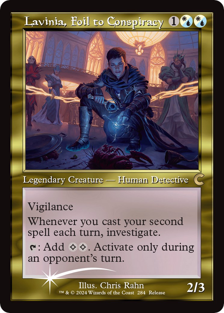 Lavinia, Foil to Conspiracy (Retro Frame) [CLU - 284]